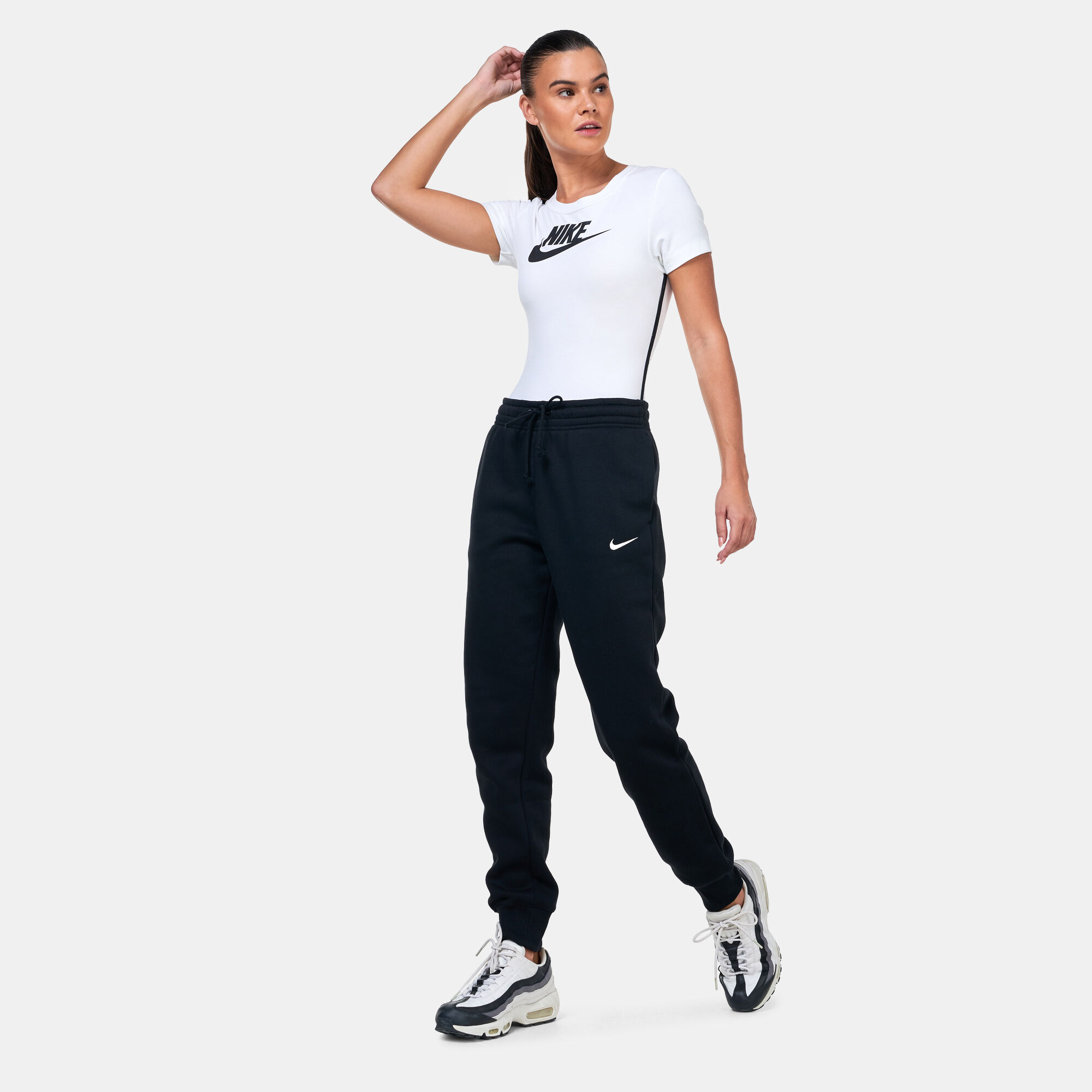 Nike fleece tracksuit womens top