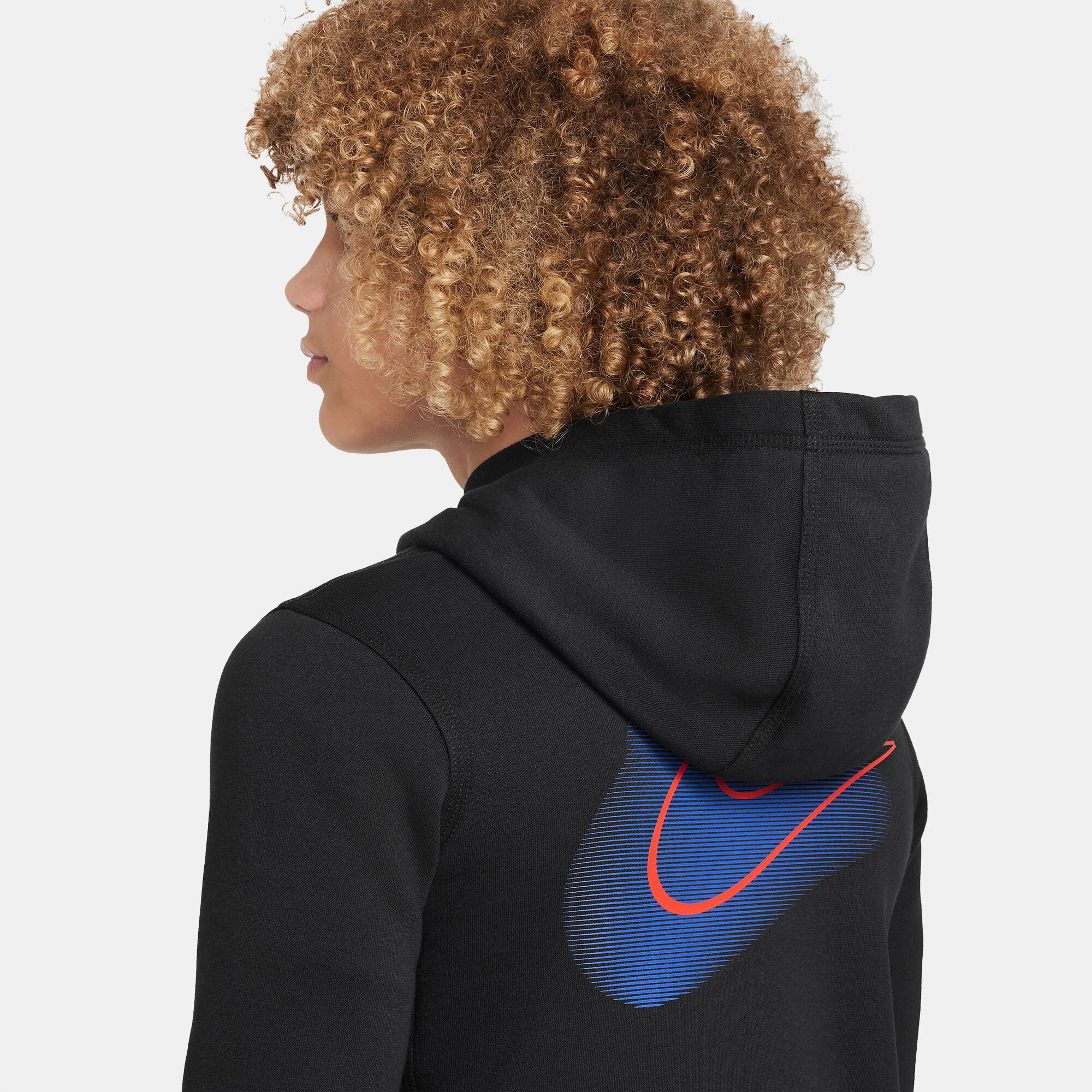 Black nike kids hoodie online