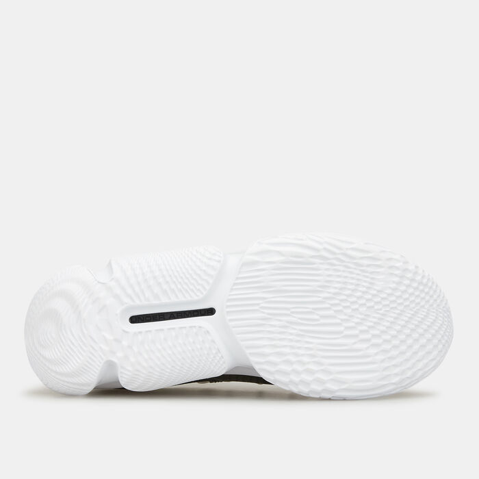 Under Armour UA Flow FUTR X 3 Basketball Shoes White Under Armour UA Flow FUTR X 3 Basketball Shoes White image number 3