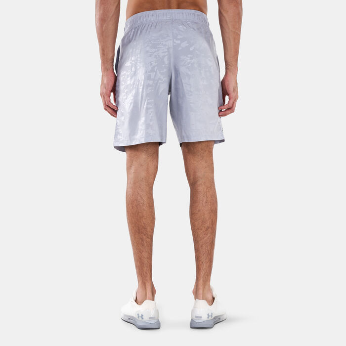 Under Armour Men's UA Woven Emboss Shorts Black Under Armour Men's UA Woven Emboss Shorts Black image number 1
