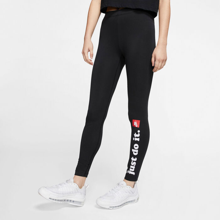 Nike Women's Sportswear Club Leggings Black image number 0
