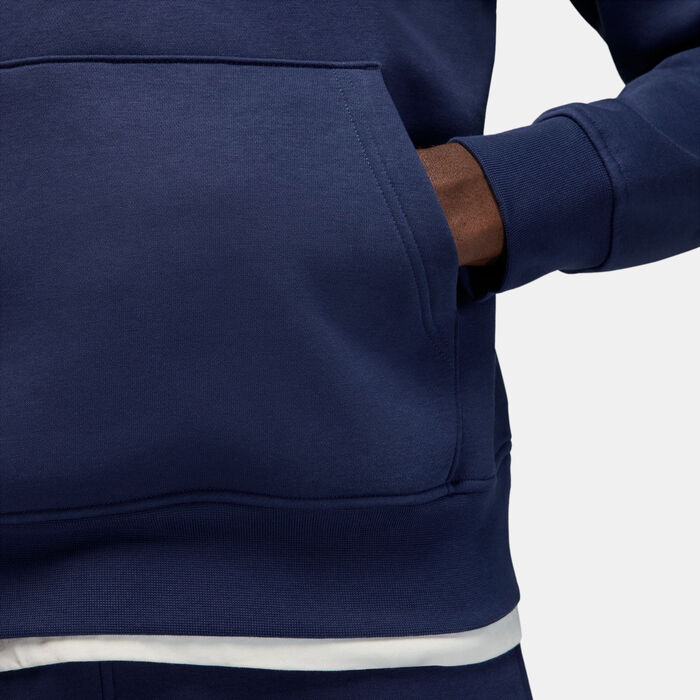 Jordan Men's Jumpman Fleece Hoodie Blue Jordan Men's Jumpman Fleece Hoodie Blue image number 4