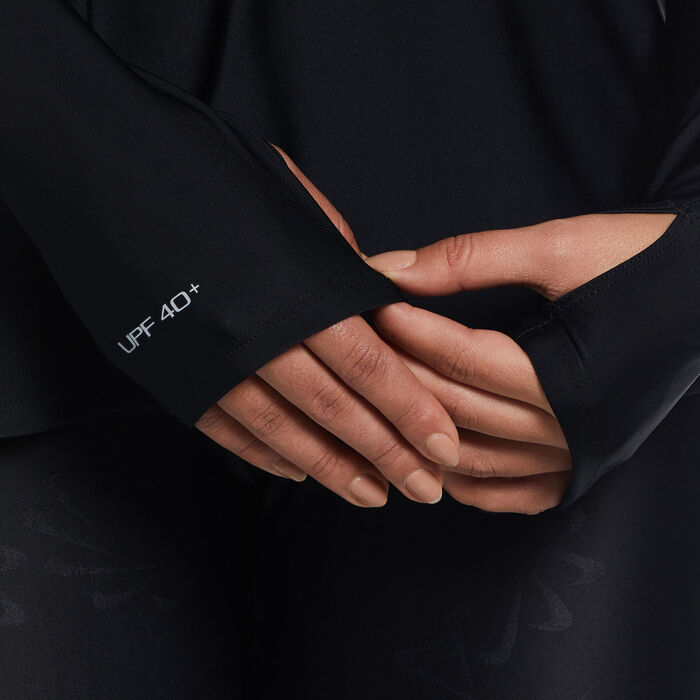 Nike Swim Women's Full Coverage Swimming Tunic Black Nike Swim Women's Full Coverage Swimming Tunic Black image number 3