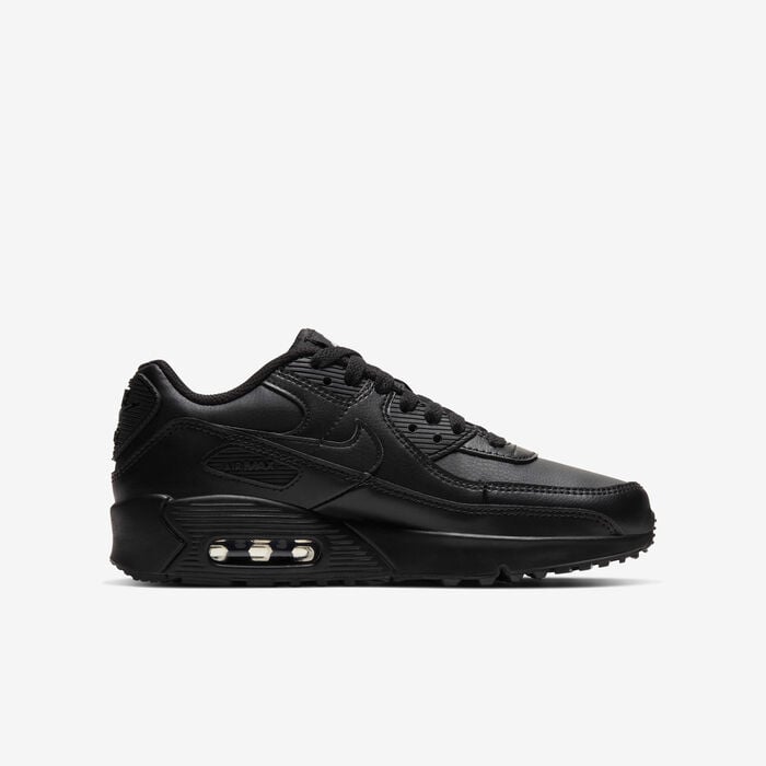 Nike Kids' Air Max 90 LTR Shoes Black Nike Kids' Air Max 90 LTR Shoes Black image number 2