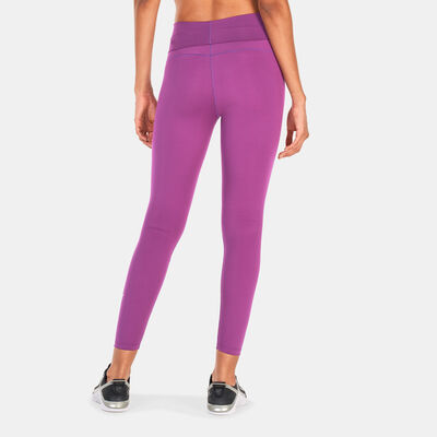 Nike Women's One Dri-FIT Training Maternity Leggings Purple