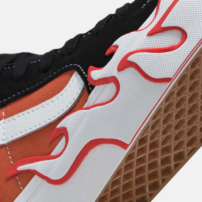 Vans Sk8-Hi Flame Unisex Shoes Orange image number 5