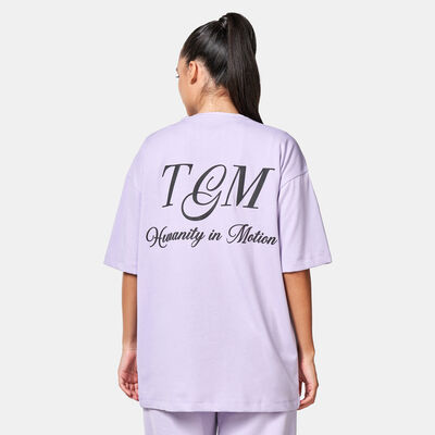 The Giving Movement Printed T-Shirt Purple
