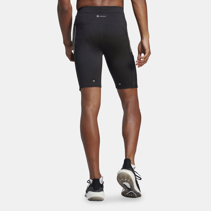 adidas Men's Own The Run 1/2 Tights Black adidas Men's Own The Run 1/2 Tights Black image number 1