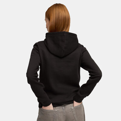 PUMA Women's ESS Metallic Hoodie Black