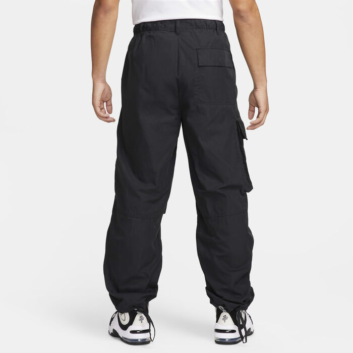Nike Men's Sportswear Tech Pack Waxed Canvas Cargo Trousers Black Nike Men's Sportswear Tech Pack Waxed Canvas Cargo Trousers Black image number 1
