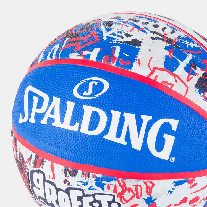 Spalding Graffiti Basketball Blue Spalding Graffiti Basketball Blue image number 2