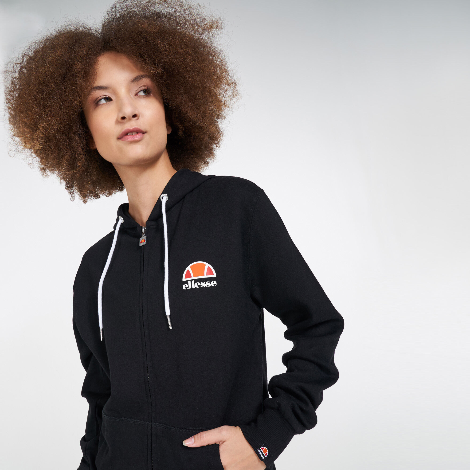 Ellesse zip online up hoodie womens
