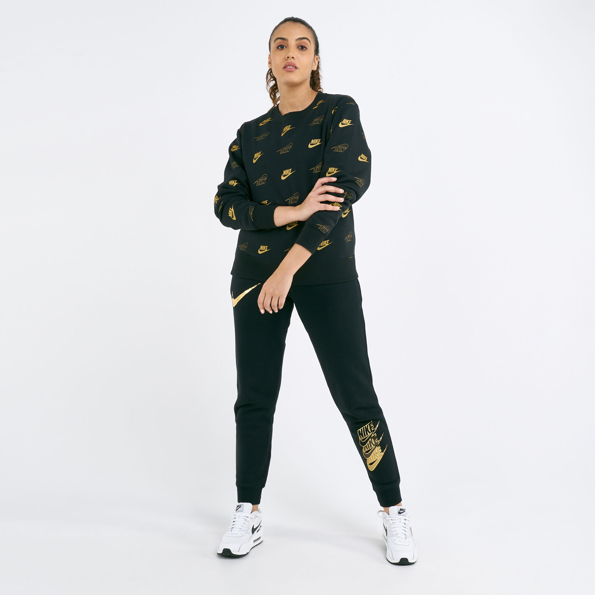 Women s Sportswear Shine Crew Sweatshirt