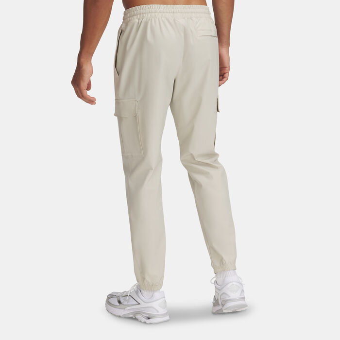 Under Armour Men's Vibe Woven Cargo Pants Beige Under Armour Men's Vibe Woven Cargo Pants Beige image number 1