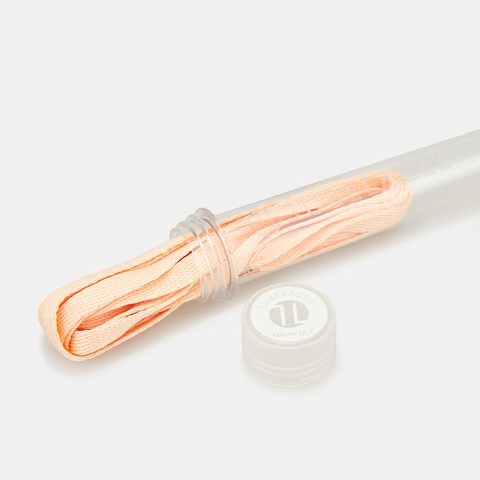 TUBELACES Flat Shoelaces Orange TUBELACES Flat Shoelaces Orange image number 1