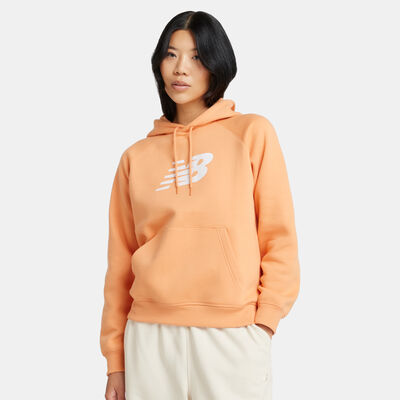 New Balance Women's Sport Logo Hoodie Blue New Balance Women's Sport Logo Hoodie Blue
