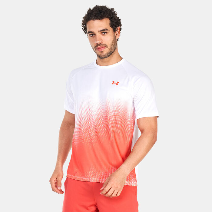Under Armour Men's UA Tech™ Fade T-Shirt White Under Armour Men's UA Tech™ Fade T-Shirt White image number 0