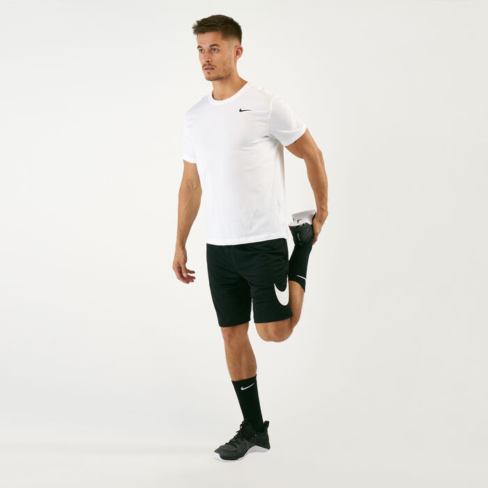 Nike Men's Dri-FIT Training T-Shirt White Nike Men's Dri-FIT Training T-Shirt White image number 2