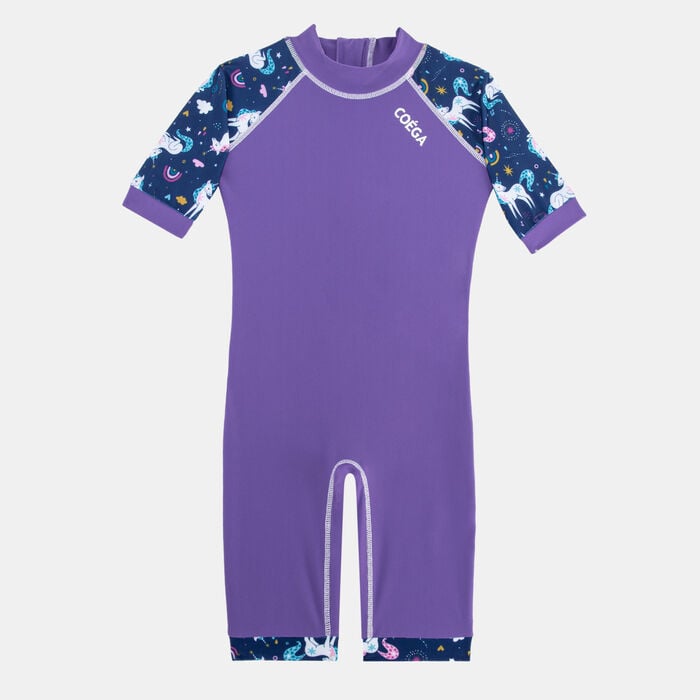 COEGA Kids' One-Piece Swimsuit Purple COEGA Kids' One-Piece Swimsuit Purple image number 0