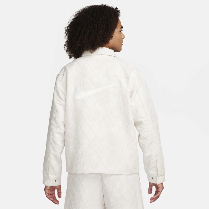 Nike Men's Repel Basketball Jacket White image number 1