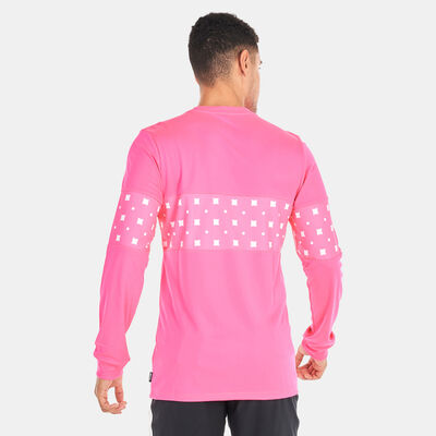 Nike Men's FC Dri-FIT Libero Graphic Long-Sleeve Football Top Pink