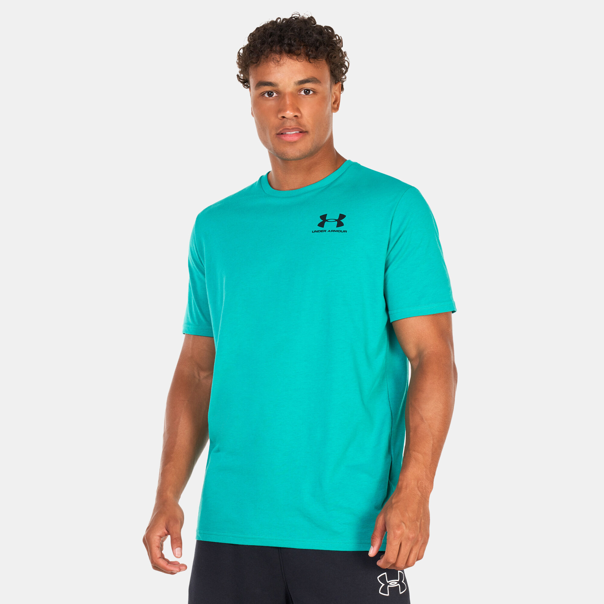 Under armour sportstyle left chest online