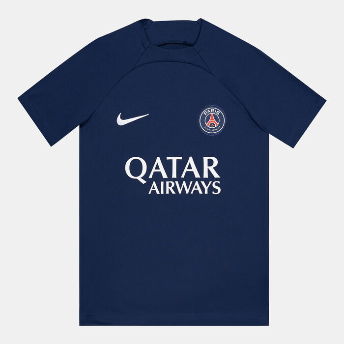 Nike Kids' Paris Saint-Germain F.C. Academy Pro Dri-FIT Football Jersey (Older Kids) Blue Nike Kids' Paris Saint-Germain F.C. Academy Pro Dri-FIT Football Jersey (Older Kids) Blue image number 0