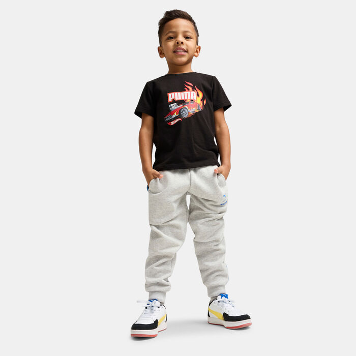 PUMA Kids' HOT WHEELS Graphic T-Shirt Black PUMA Kids' HOT WHEELS Graphic T-Shirt Black image number 2