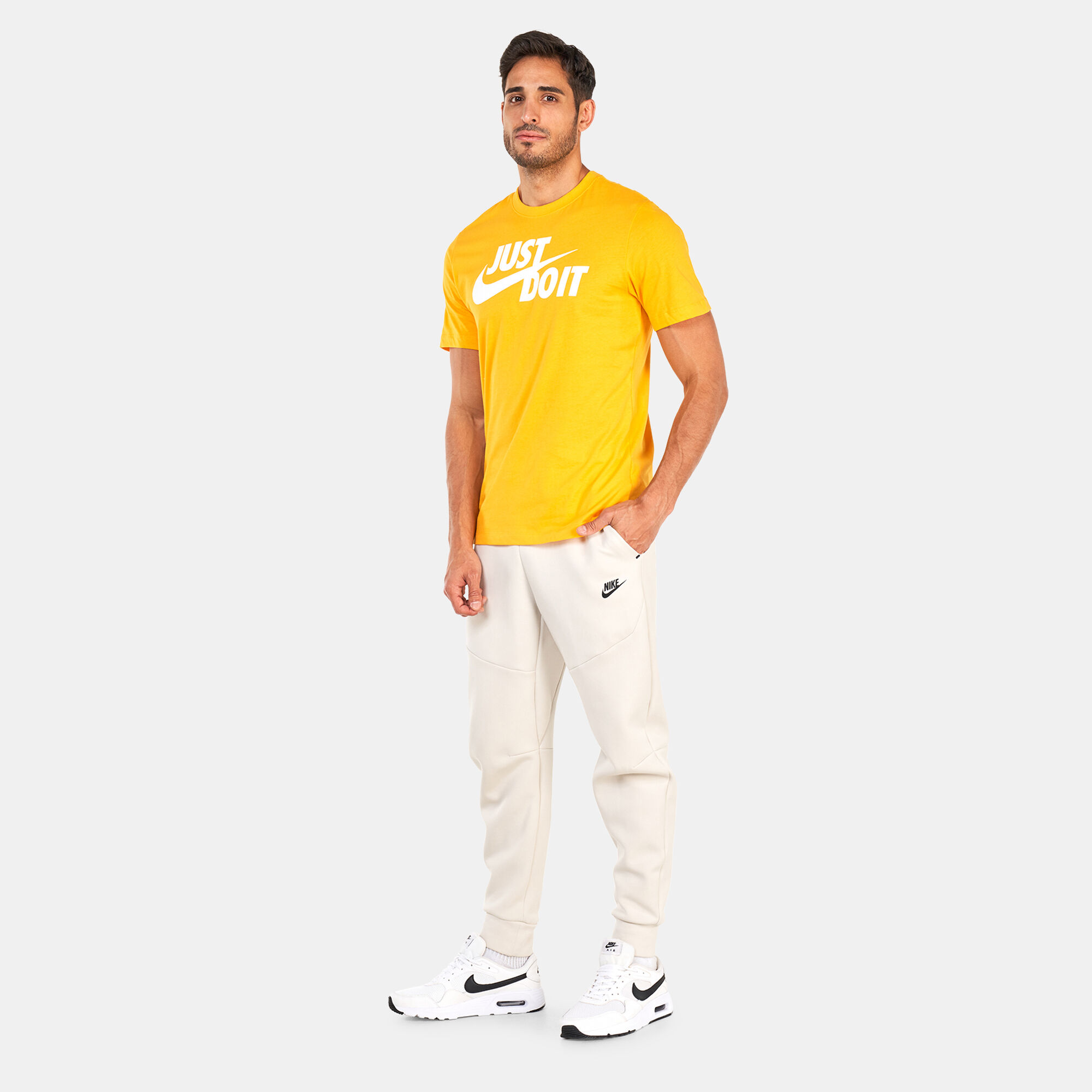 Men s Sportswear Just Do It T Shirt yellow Nike in KSA SSS