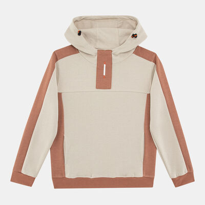 Sun and Sand Sports Kids' Colourblock Hoodie Beige