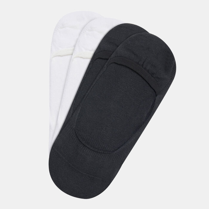 adidas Basic No Shoe Socks (2 Pack) Black adidas Basic No Shoe Socks (2 Pack) Black image number 0