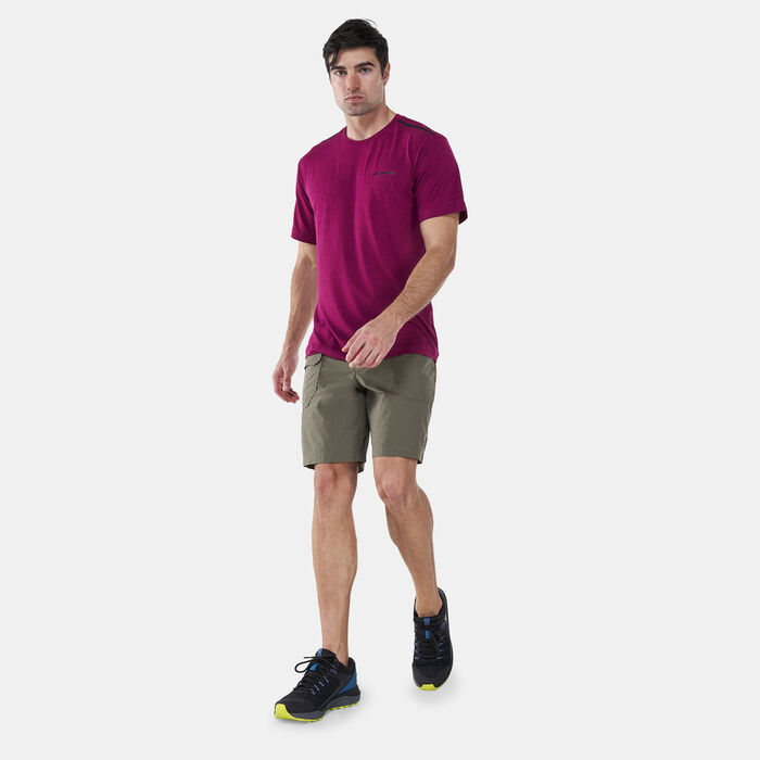 Columbia Men's Tech Trail™ T-Shirt Red Columbia Men's Tech Trail™ T-Shirt Red image number 2