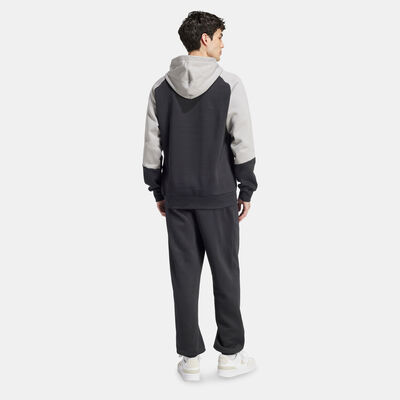 adidas Men's Sportswear Fleece Colourblock Tracksuit Black adidas Men's Sportswear Fleece Colourblock Tracksuit Black