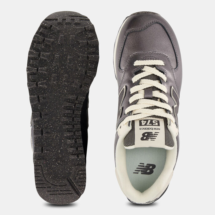 New Balance Women's 574 Shoes Mettalic image number 4