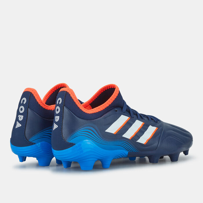 adidas Men's Copa Sense.3 Firm Ground Football Shoe Blue adidas Men's Copa Sense.3 Firm Ground Football Shoe Blue image number 3