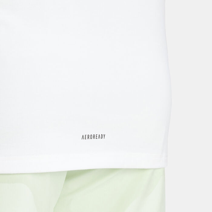 adidas Men's Designed For Training T-Shirt White adidas Men's Designed For Training T-Shirt White image number 4
