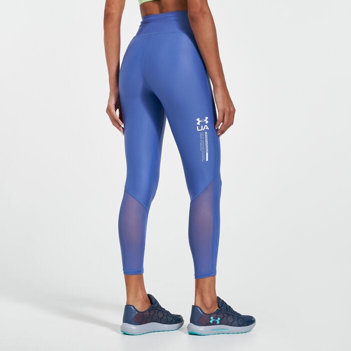Buy Under Armour Women's UA Iso-Chill Full-Length Leggings Blue