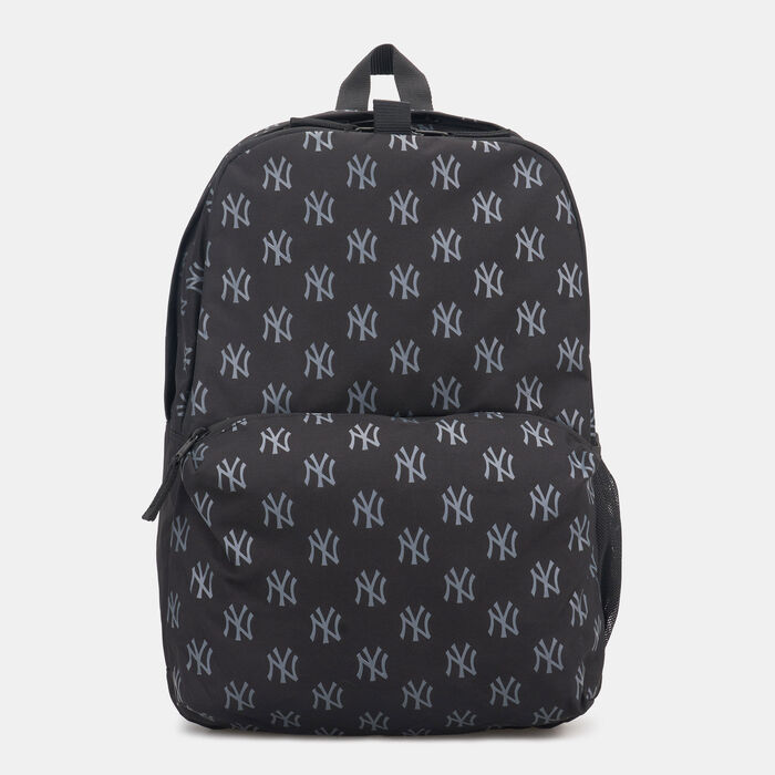 New Era MLB New York Yankees Monogram Stadium Backpack Black New Era MLB New York Yankees Monogram Stadium Backpack Black image number 0
