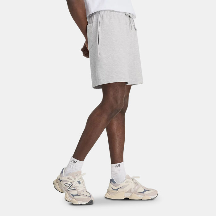 New Balance Men's French Terry Shorts Grey New Balance Men's French Terry Shorts Grey image number 2