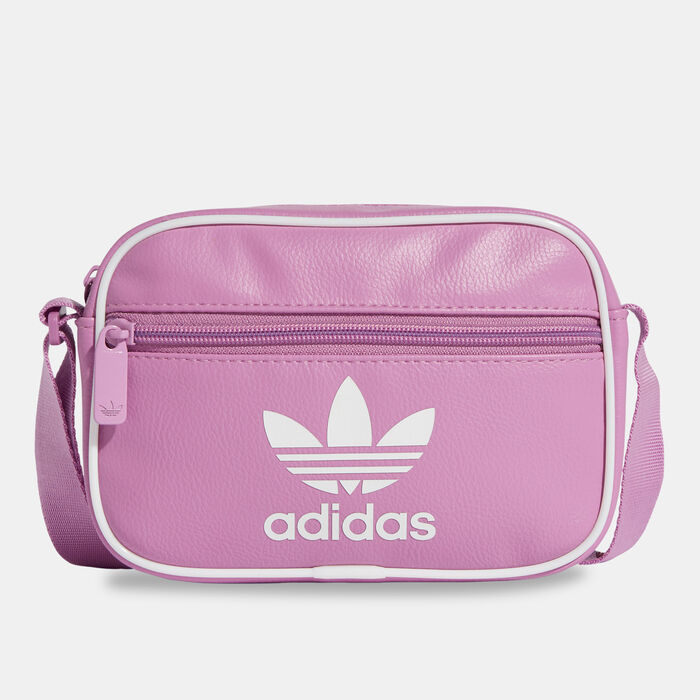 adidas Originals Men's Adicolor Classic Mini Crossbody Bag Purple image number 0
