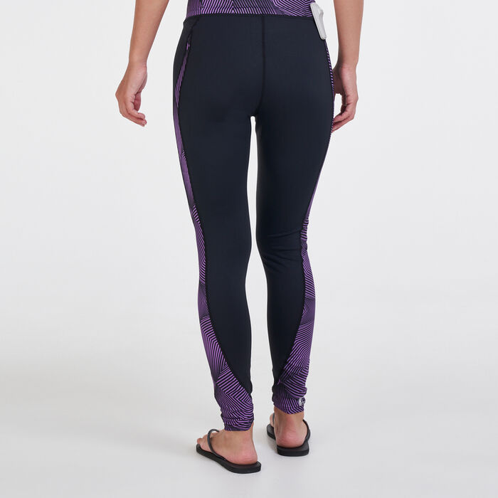 Speedo Women's Pulse Swimming Tights Black image number 1