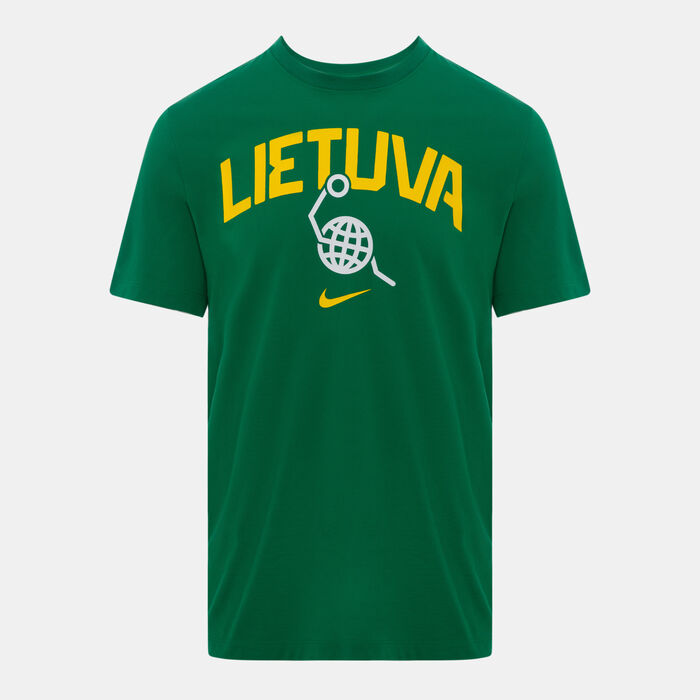 Nike Men's Lithuania Olympics 24 Basketball Graphic T-Shirt Green Nike Men's Lithuania Olympics 24 Basketball Graphic T-Shirt Green image number 0