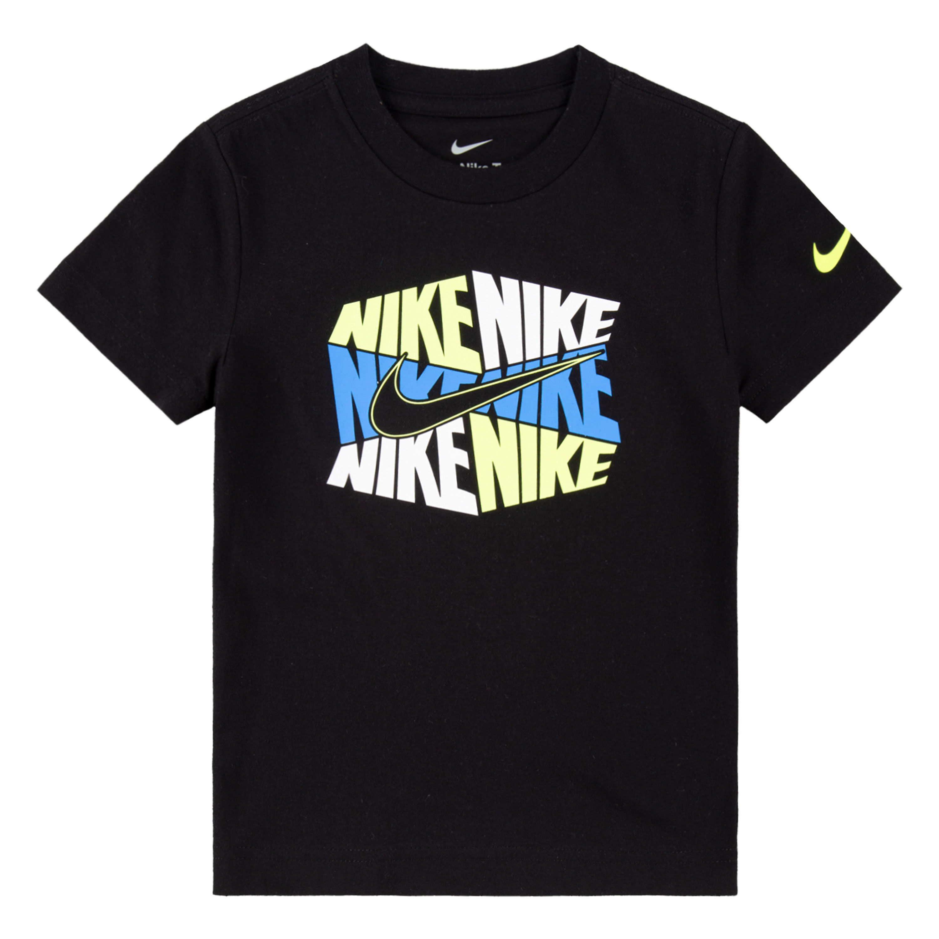 Kids Hexagon Block T Shirt Black Nike in KSA SSS