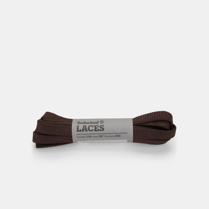 Timberland Flat Polyester 52-Inch Replacement Shoe Laces Brown Timberland Flat Polyester 52-Inch Replacement Shoe Laces Brown image number 0