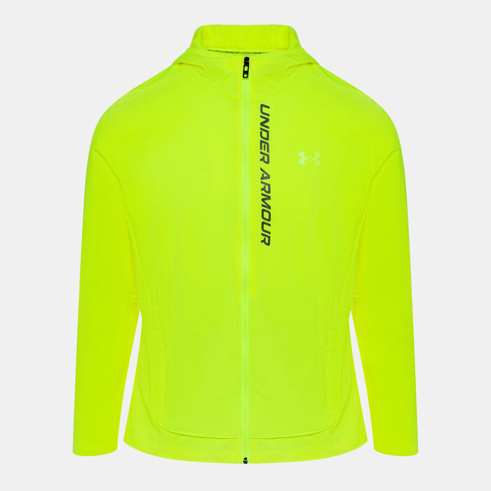 Under Armour Men's OutRun The Storm Running Jacket yellow Under Armour Men's OutRun The Storm Running Jacket yellow image number 0