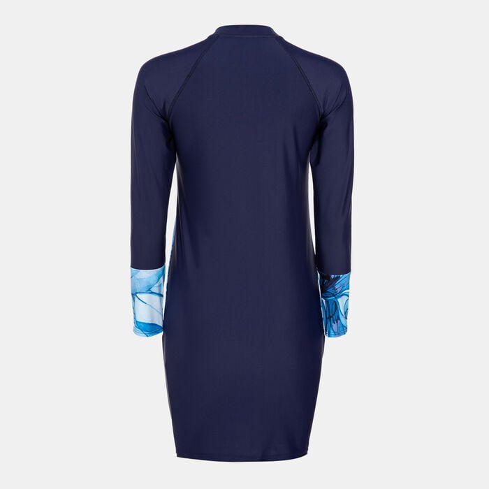 Arena Women's Modesty Swimming Tunic Blue Arena Women's Modesty Swimming Tunic Blue image number 1