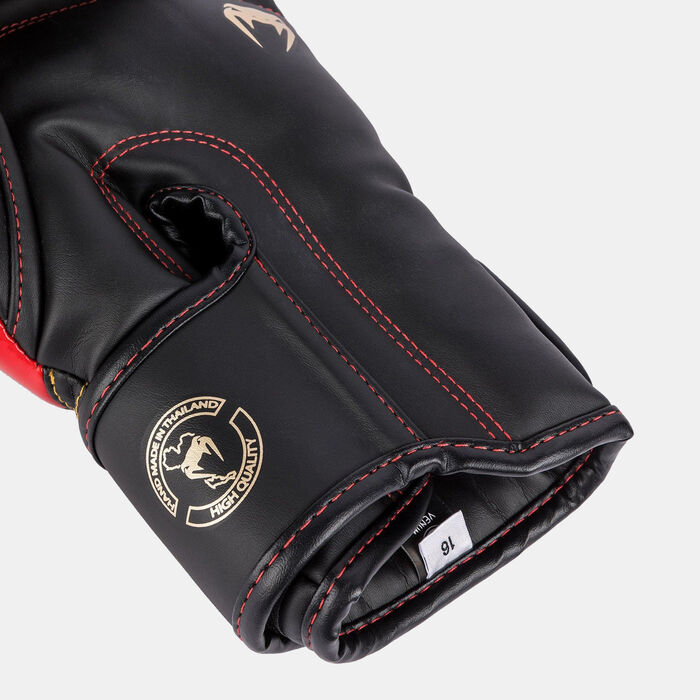 Venum Elite Boxing Gloves Black Venum Elite Boxing Gloves Black image number 4