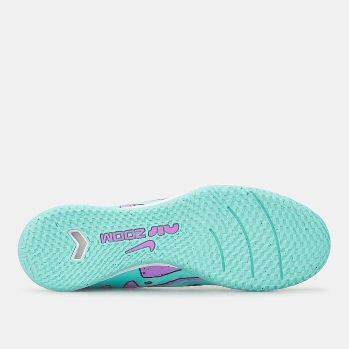 Nike Mercurial Vapor 15 Academy Indoor Court Football Shoes Green Nike Mercurial Vapor 15 Academy Indoor Court Football Shoes Green image number 3