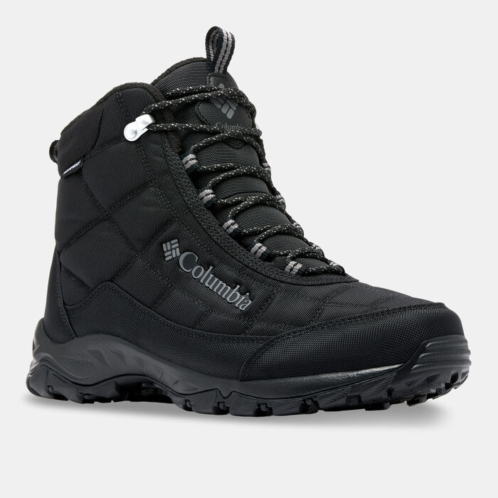 Columbia Men's Firecamp Hiking Boots Black Columbia Men's Firecamp Hiking Boots Black image number 1