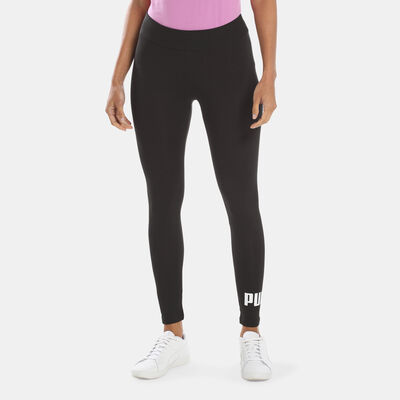 PUMA Women's Essentials Logo Leggings Black
